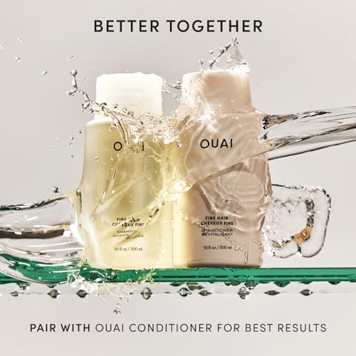 OUAI Fine Hair Shampoo - Full Size (10 Fl Oz)