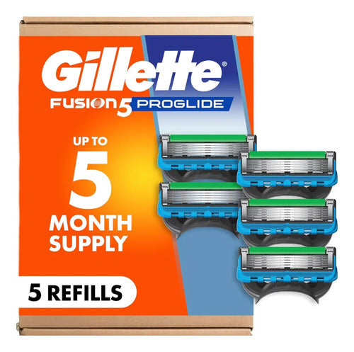 Gillette Fusion5 Proglide Razor Blade Refills Com 5