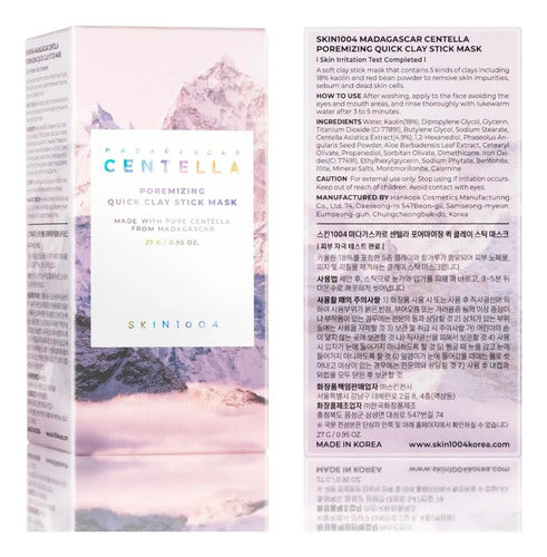 Madagascar Centella Pore Minimizing Quick Clay Stick Mask Normal