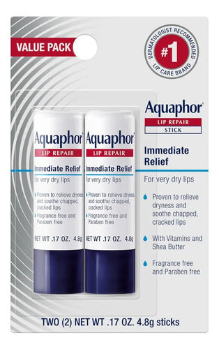 Aquaphor Lip Repair Lip Repair Kit Alívio Imediato C 2