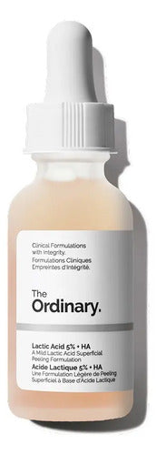 The Ordinary Lactic Acid Serum 5% Hyaluronic Acid 30ml Dia/noite para Peles Sensíveis