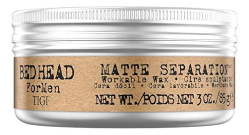 Separation Wax For Men Tigi Bed Head Men 75 Ml Beige