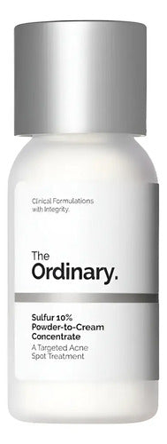 The Ordinary Concentrado em Pó para Creme Enxofre 10% 5g Todos os Tipos de Pele Dia/Noite