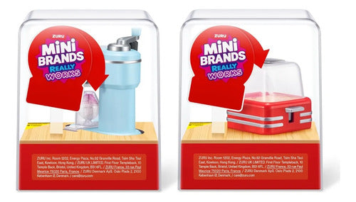 Mini Brands Kit De Cozinha - Máquina De Sorvete E Pipoqueira