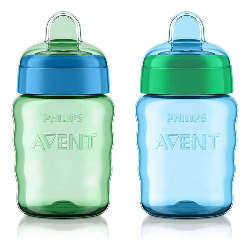 Philips Vaso Green/blue 260 Ml 2 Green/blue Solid