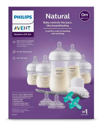 Philips Natural Response Set Recién Nacido Transparent Natur Transparent Natural Response