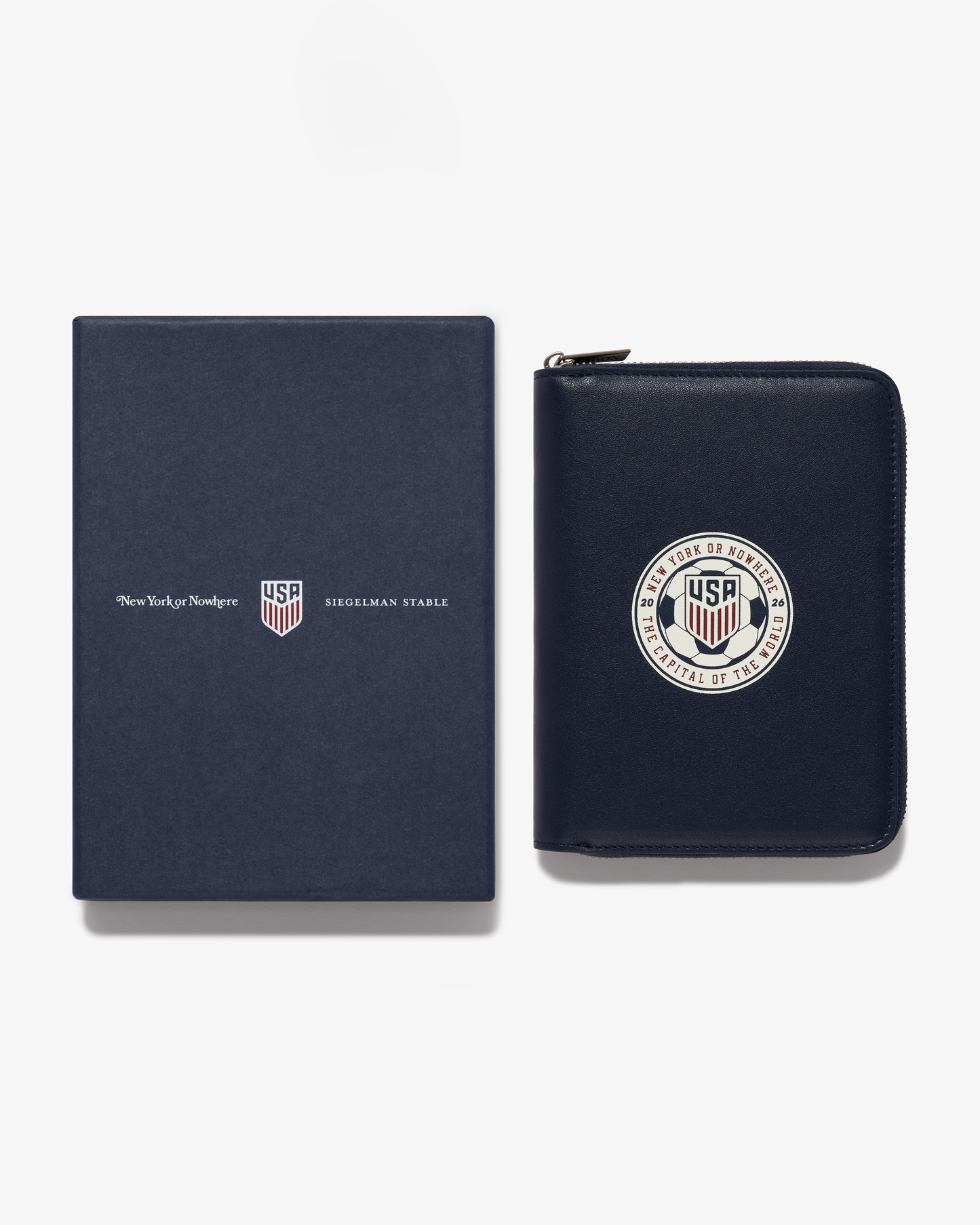US Soccer Keeper Leather Passport Holder