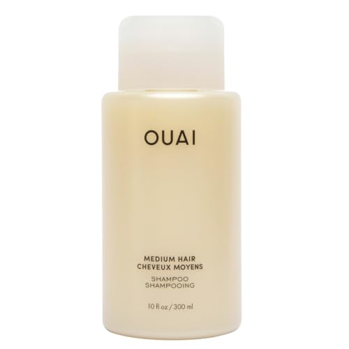 OUAI Medium Hair Shampoo - Refillable Size (32 Fl Oz)