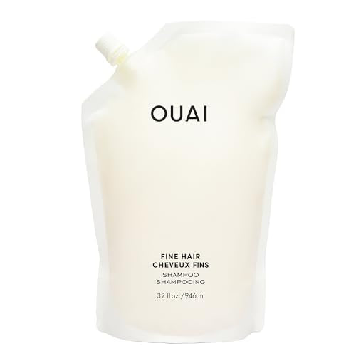 OUAI Fine Hair Shampoo - Full Size (10 Fl Oz)