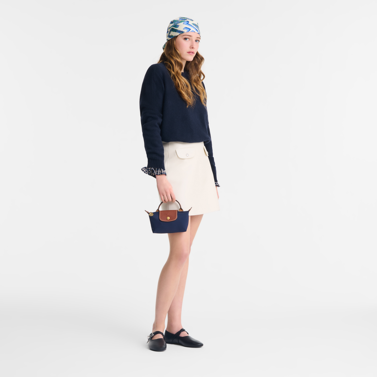 Longchamp Le Pliage Original Pouch with Handle