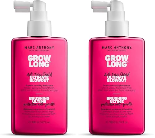 Marc Anthony Grow Long Ultimate Blowout Anti-Frizz Heat Protection Spray