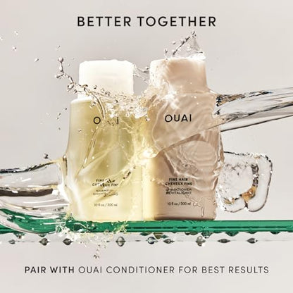 OUAI Fine Hair Shampoo - Full Size (10 Fl Oz)