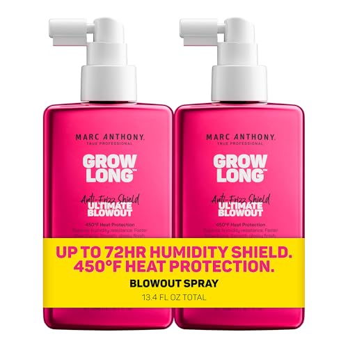 Marc Anthony Grow Long Ultimate Blowout Anti-Frizz Heat Protection Spray