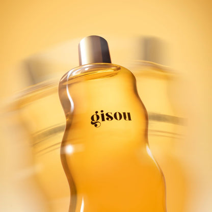 Gisou Honey Infused Body Oil - Honey Gold (1.5 Fl Oz) | Deeply hydrates &amp; visibly firms skin, lightweight &amp; fast-absorbing, 98% naturally-derived formula