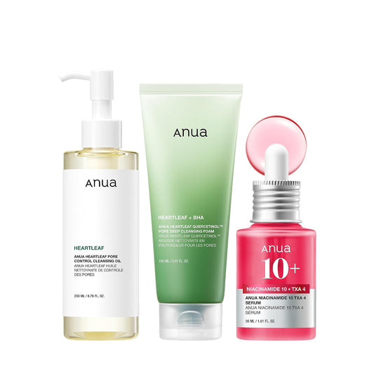 Anua 3-Step Glass Skin Beginner Set