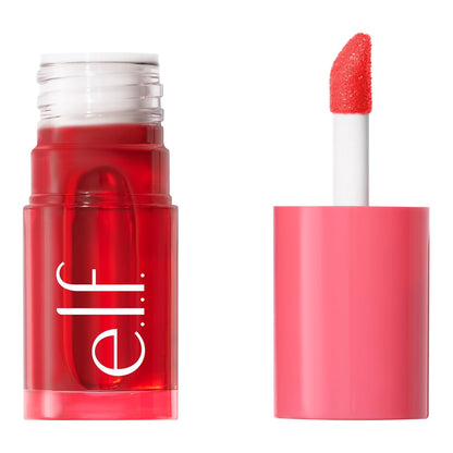 e.l.f. Sheer For It Blush Tint, Cherry Cola | Multi-Use, Long-Lasting Lip &amp; Cheek Makeup, Creates A Natural Flush Finish, Vegan &amp; Cruelty-Free