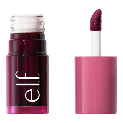 e.l.f. Sheer For It Blush Tint, Cherry Cola | Multi-Use, Long-Lasting Lip &amp; Cheek Makeup, Creates A Natural Flush Finish, Vegan &amp; Cruelty-Free