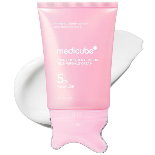 medicube PDRN Collagen Gua Sha Neck Wrinkle Cream
