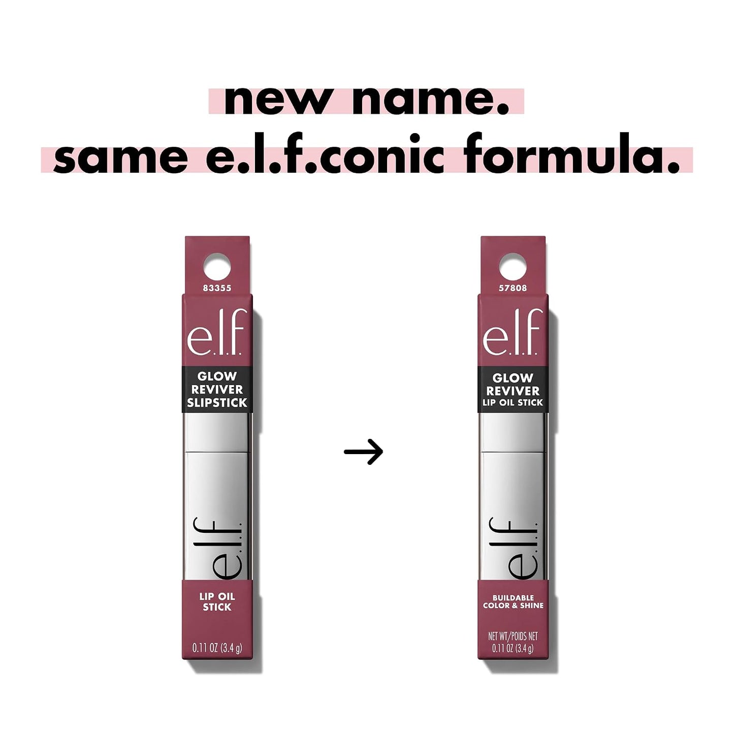 e.l.f. Glow Reviver Lip Oil Stick, Jam Packed | Tinted, Non-Sticky &amp; Hydrating For A Soft-Shine Finish, Vegan &amp; Cruelty-Free