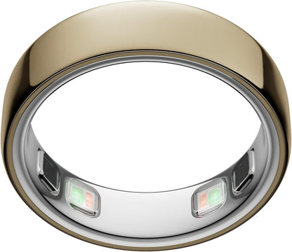 Oura Ring 5 - O Anel Inteligente Mais Pequeno do Mundo - Sono, Atividade, Saúde Feminina, Conselheiro de IA, 1 Semana de Bateria, Descubra Seu Tamanho Antes de Comprar, Compatível com Android e iOS