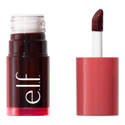 e.l.f. Sheer For It Blush Tint, Cherry Cola | Multi-Use, Long-Lasting Lip &amp; Cheek Makeup, Creates A Natural Flush Finish, Vegan &amp; Cruelty-Free