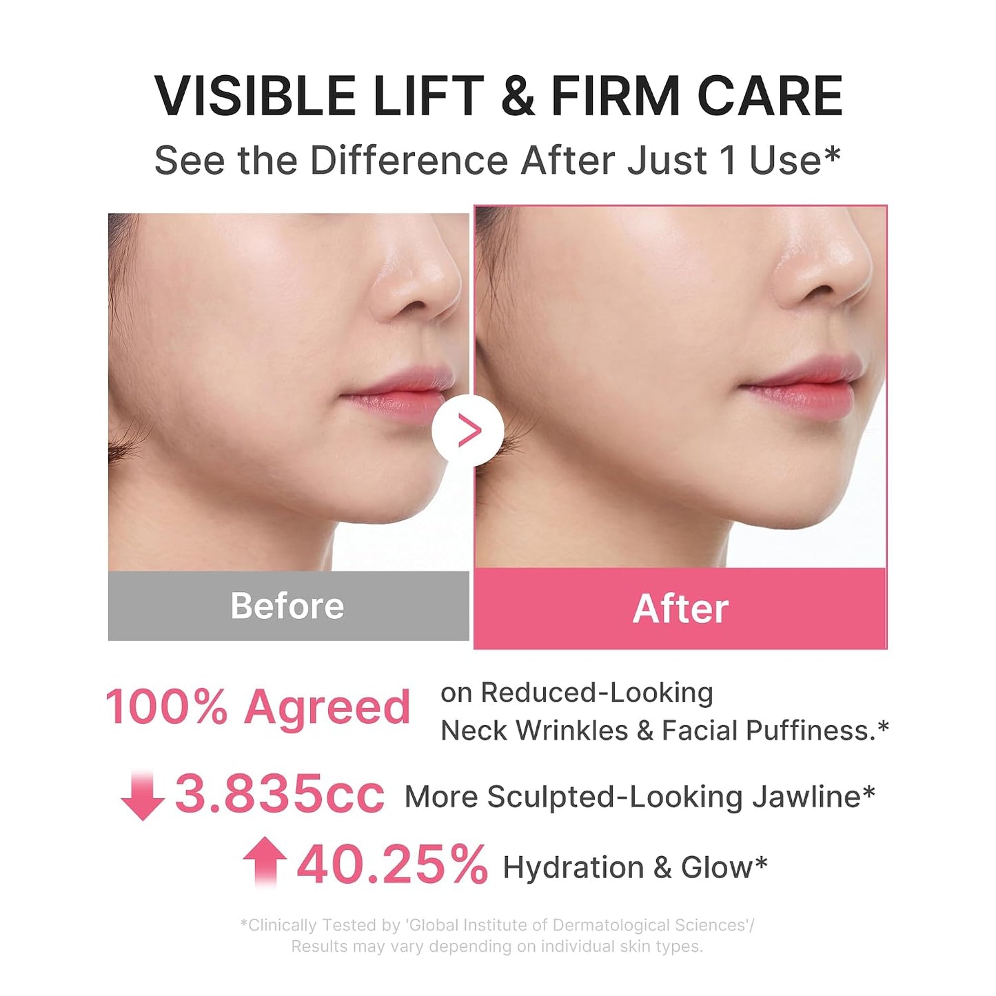 medicube PDRN Collagen Gua Sha Neck Wrinkle Cream - Firming, Contour Care | Built-In Gua Sha Massager with Volufiline 5% - For the Look of Fine Lines, Jawline, Neck, Décolleté, Korean Skincare, 3.17 o