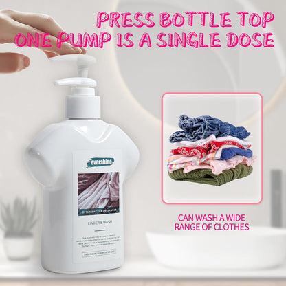 Lingerie Detergent - Double Concentrated, Lady Scented, Delicate Underwear Cleaning Liquid - 10.14 Fl Oz (1,Orange&amp;Lily)