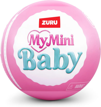My Mini Birthday Series 1 By ZURU | 6 mini baby dolls to collect; birthday outfits & accessories; cake, balloons & party props; nurturing play; kids gift