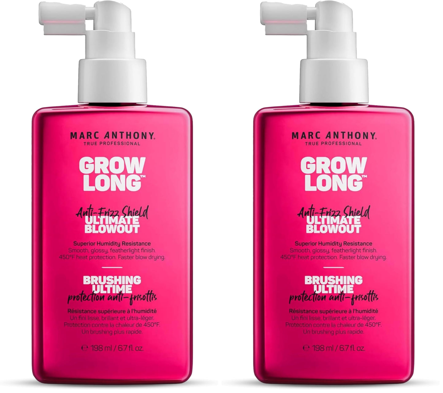 Marc Anthony Grow Long Ultimate Blowout Anti-Frizz Heat Protection Spray