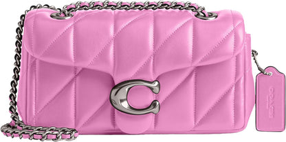 COACH Women's Quilted Leather Tabby 20 Shoulder Bag