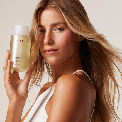 OUAI Thick Hair Shampoo - Liter Size (32 Fl Oz)
