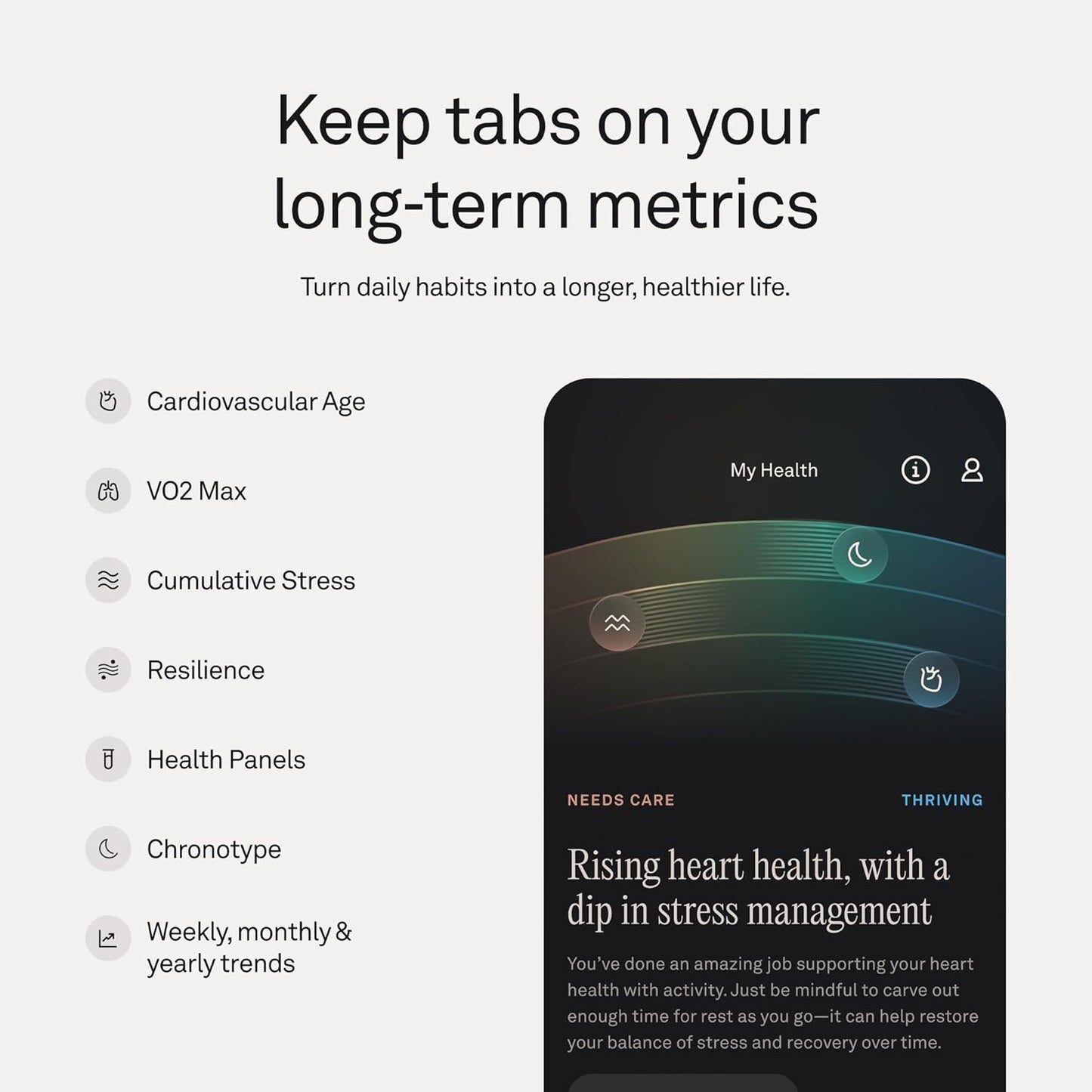 Oura Ring 5 - O Anel Inteligente Mais Pequeno do Mundo - Sono, Atividade, Saúde Feminina, Conselheiro de IA, 1 Semana de Bateria, Descubra Seu Tamanho Antes de Comprar, Compatível com Android e iOS