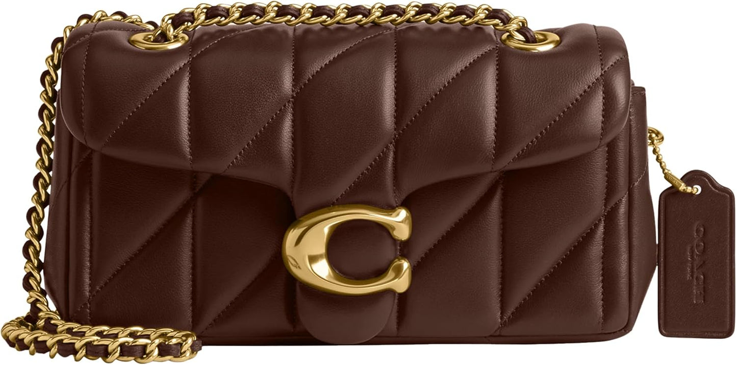 COACH Women's Quilted Leather Tabby 20 Shoulder Bag