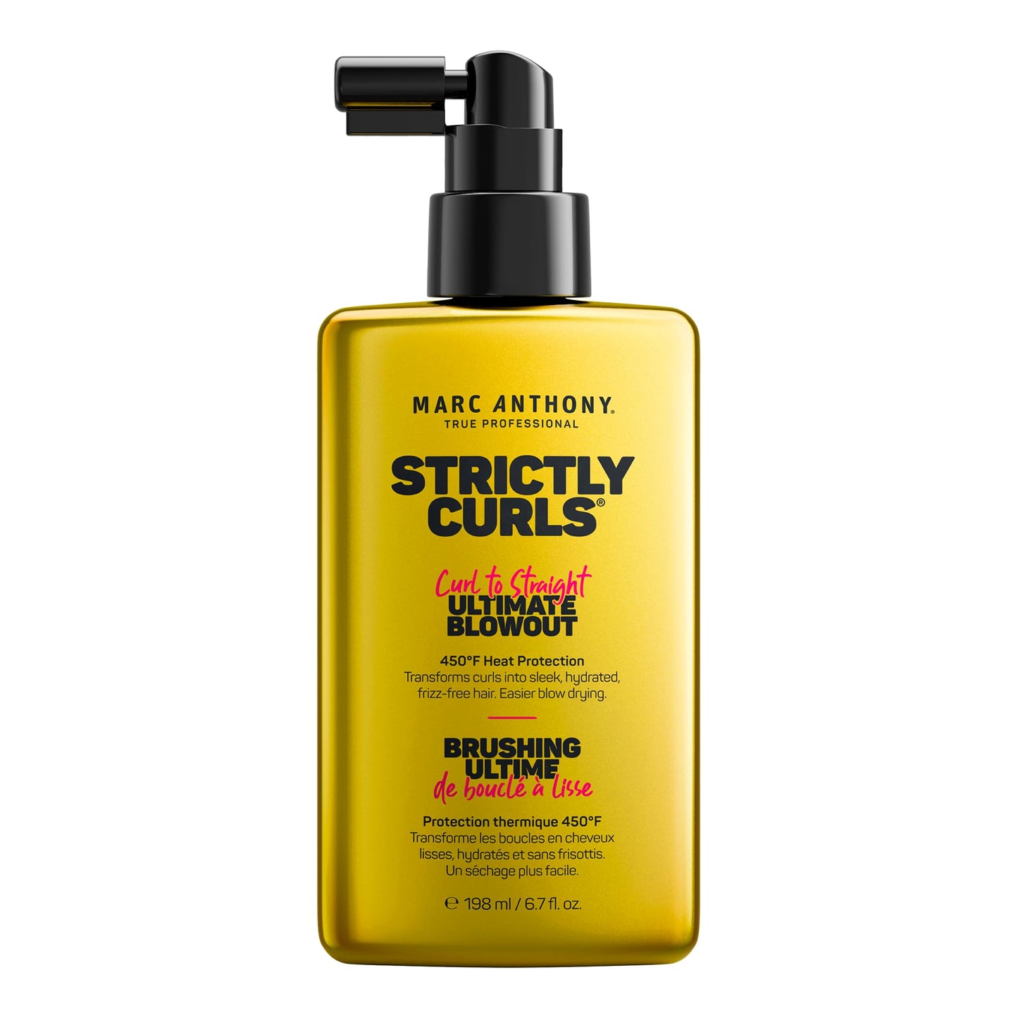 Marc Anthony Grow Long Ultimate Blowout Anti-Frizz Heat Protection Spray