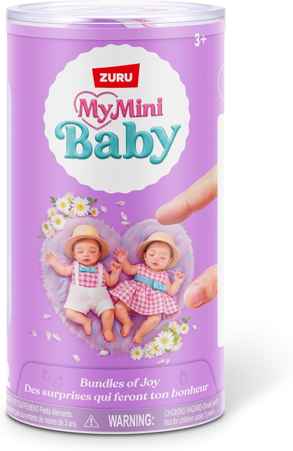 5 Surprise My Mini Baby Series 2 By ZURU, Collectible Mystery Capsule, Toy for Girls, Realistic Miniature Baby, Playset and Accessories (2 Capsules)