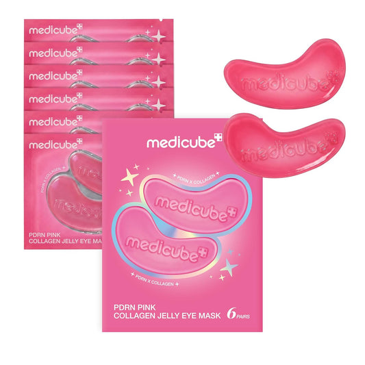 medicube Jelly Eye Mask PDRN Pink Collagen | Hydrogel Eye Patches