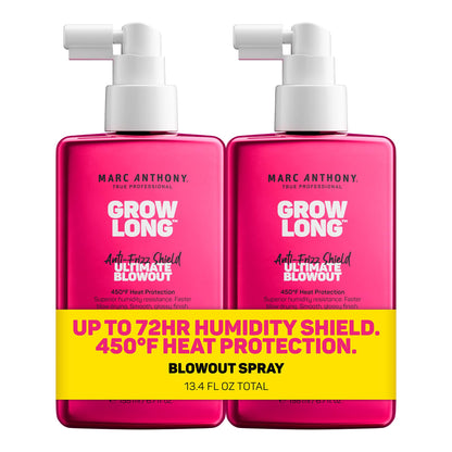 Marc Anthony Grow Long Ultimate Blowout Anti-Frizz Heat Protection Spray