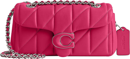 COACH Women's Quilted Leather Tabby 20 Shoulder Bag