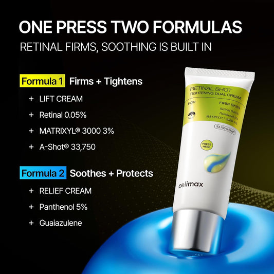 celimax The Vita-A Retinal Shot Tightening Dual Cream