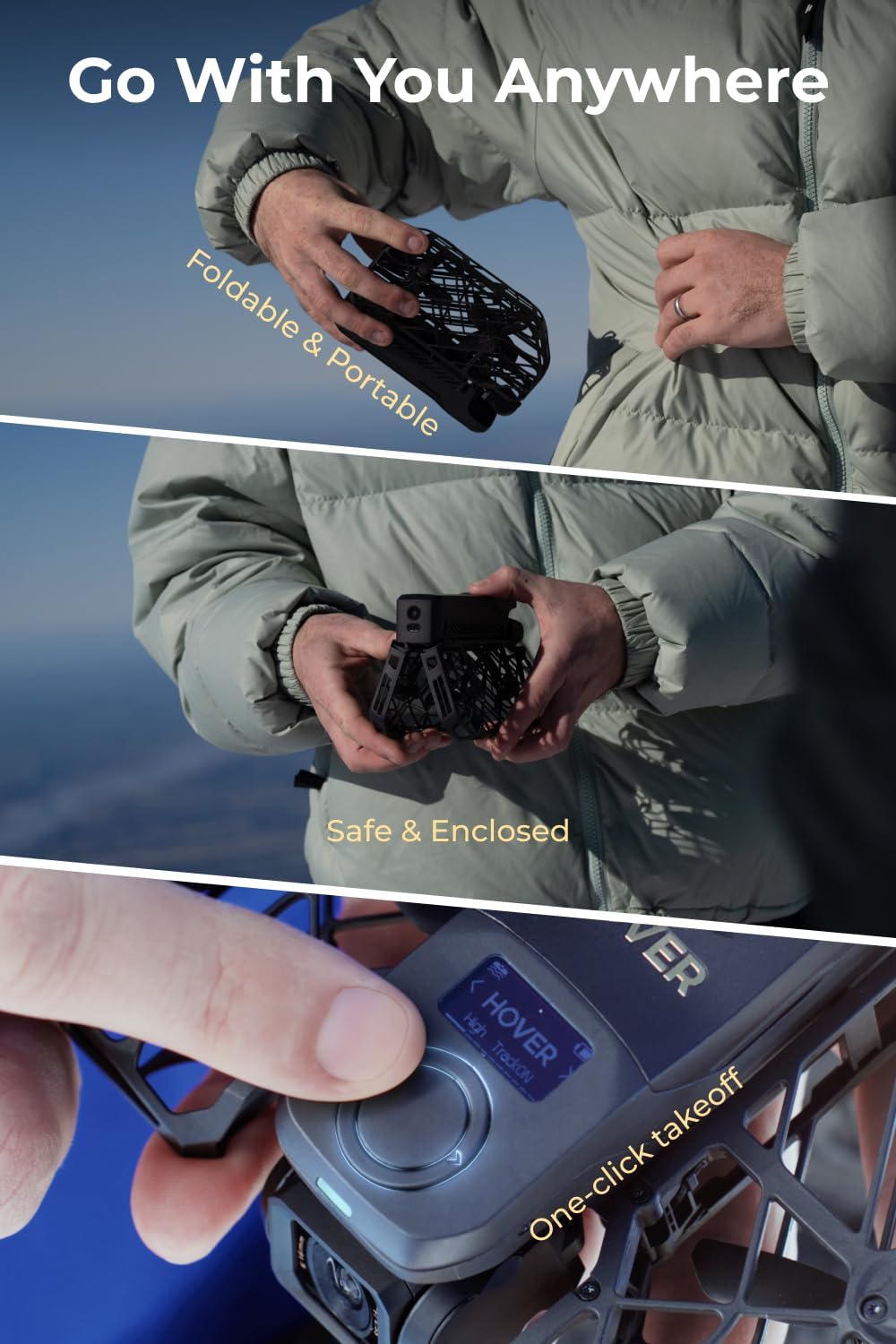 HOVERAir X1 PRO 4K Drone with Camera