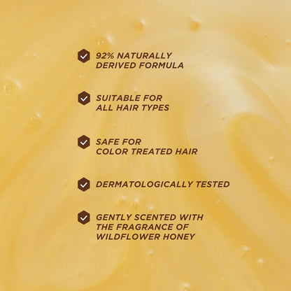 Gisou Honey Gloss Ceramide Therapy Hydrating Shampoo (8.5 Fl Oz) | Deeply cleanses &amp; hydrates, balances the scalp microbiome, powered by Fermented Mirsalehi Honey, ceramides &amp; AHAs
