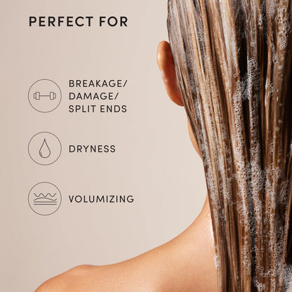OUAI Fine Hair Shampoo - Refillable Size (32 Fl Oz)