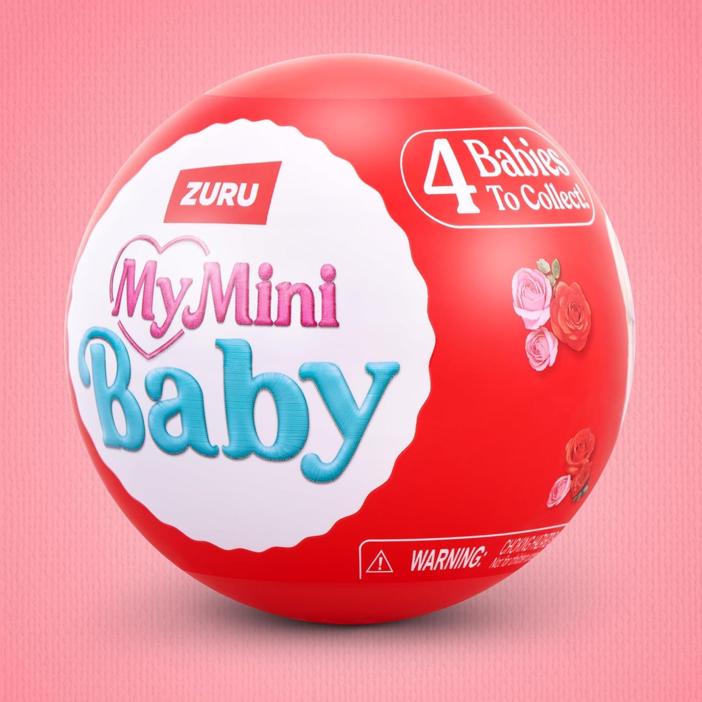 MY MINI Baby Sweet Hearts 2 Pack by ZURU – Collectible Mystery Capsule Baby Doll with Accessories & Playset, Realistic Miniature Toy for Girls Ages 3+