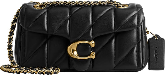 COACH Women's Quilted Leather Tabby 20 Shoulder Bag