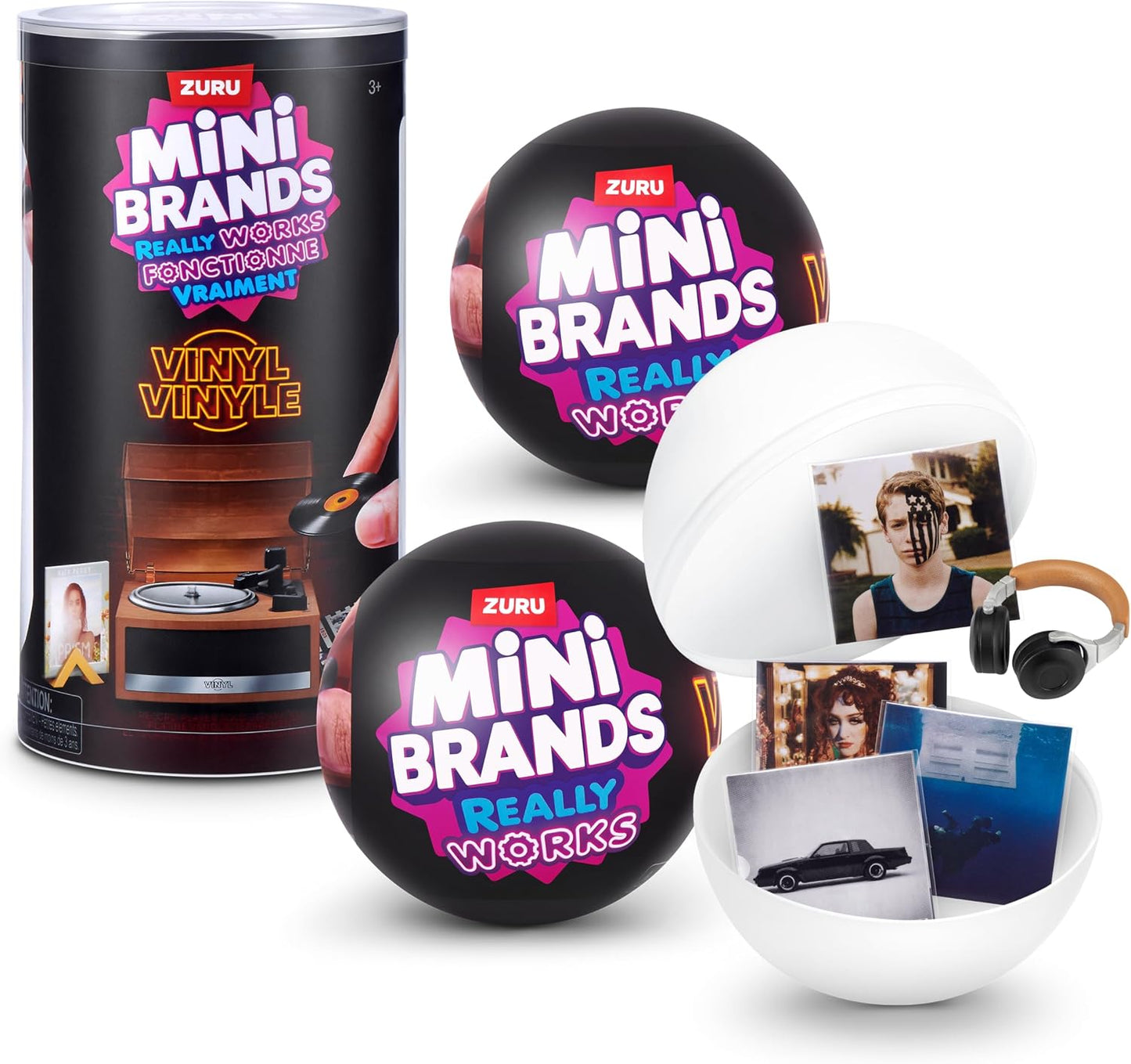 PRE-ORDER (August 21st) Mini Brands Really Works Vinyl Capsule Series 1 (2 Pack) by ZURU