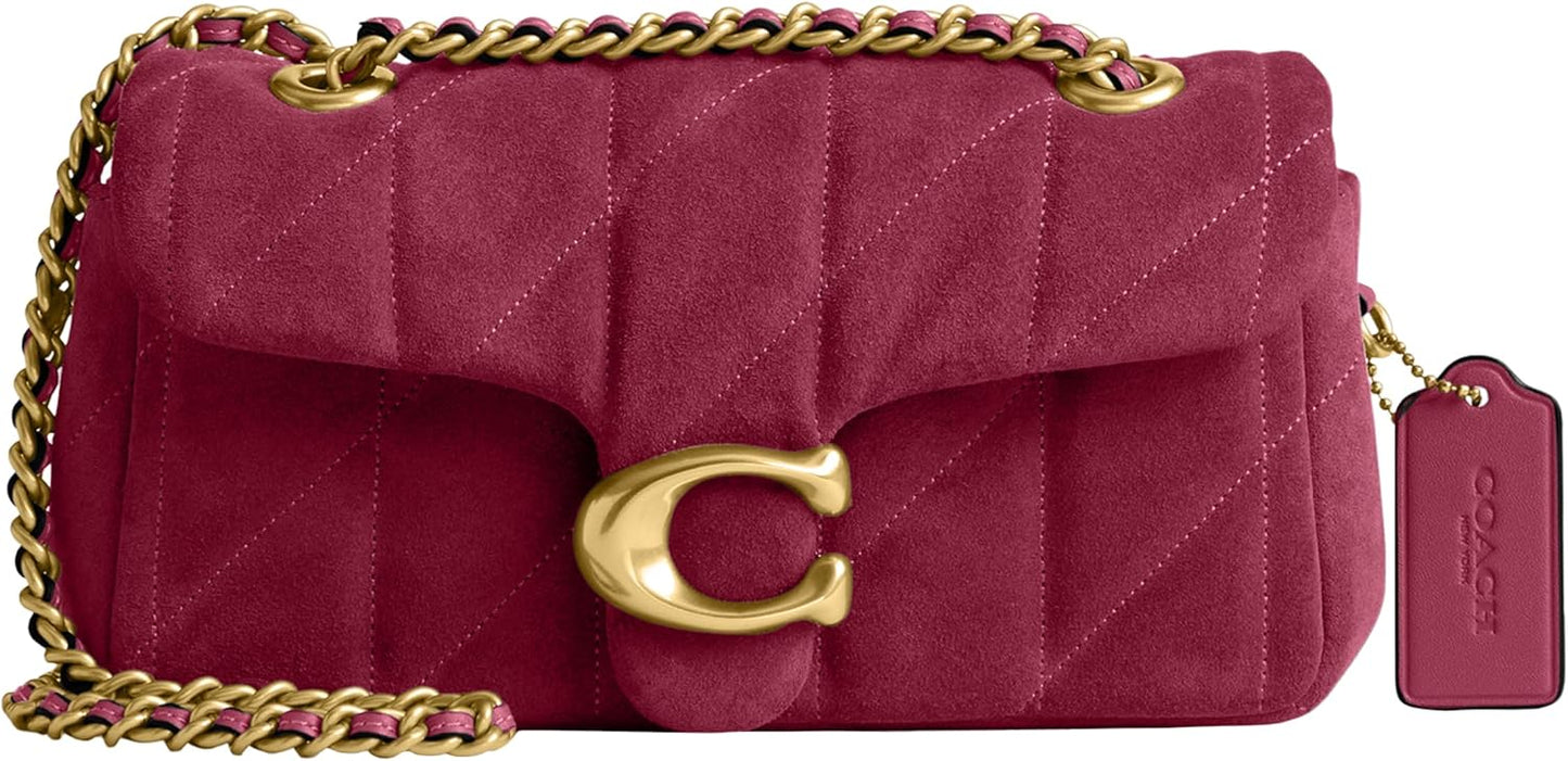 COACH Women's Quilted Leather Tabby 20 Shoulder Bag