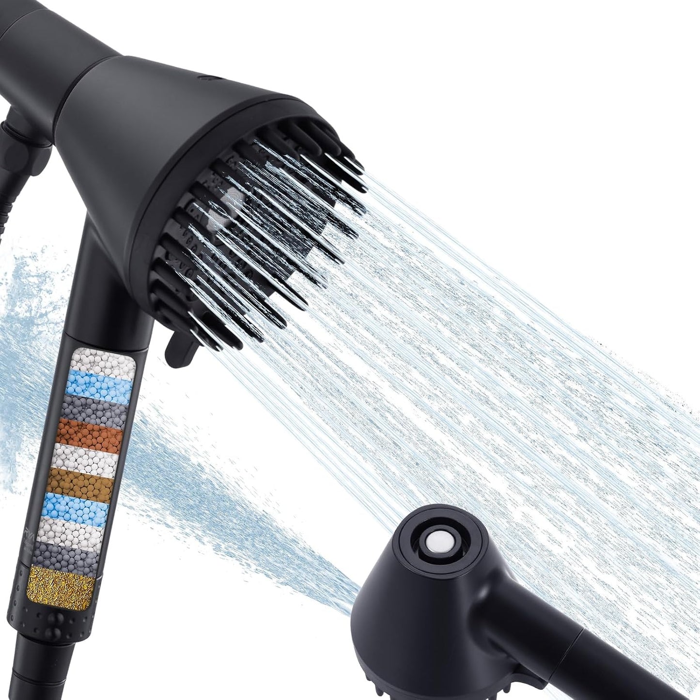 Magnetic Filtered Shower Head with Handheld