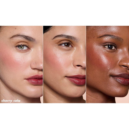 e.l.f. Sheer For It Blush Tint, Cherry Cola | Multi-Use, Long-Lasting Lip &amp; Cheek Makeup, Creates A Natural Flush Finish, Vegan &amp; Cruelty-Free