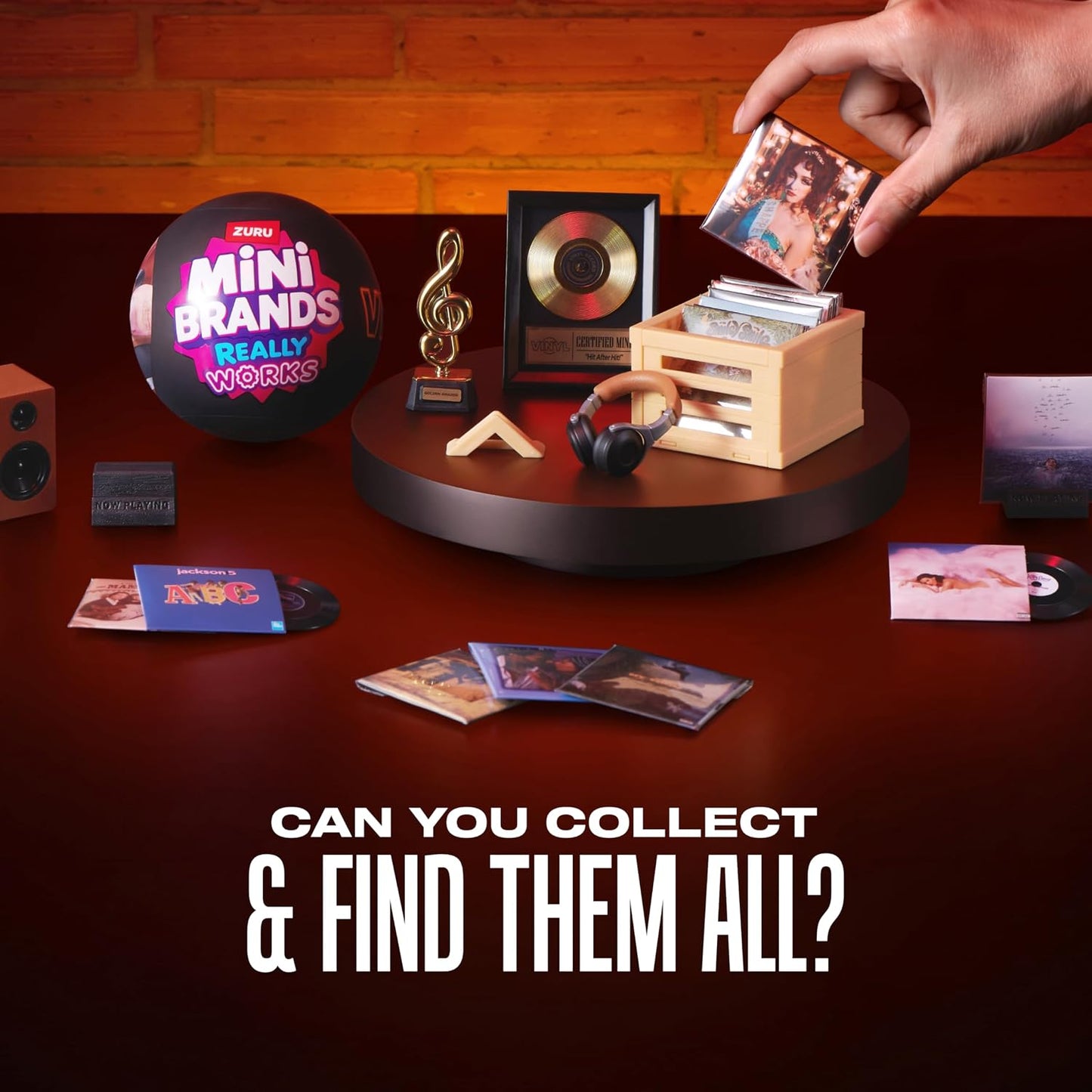 PRE-ORDER (August 21st) Mini Brands Really Works Vinyl Capsule Series 1 (2 Pack) by ZURU