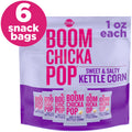 Pipoca viral Angie's BOOMCHICKAPOP doce-salgada (kit com 6 pacotes pequenos)